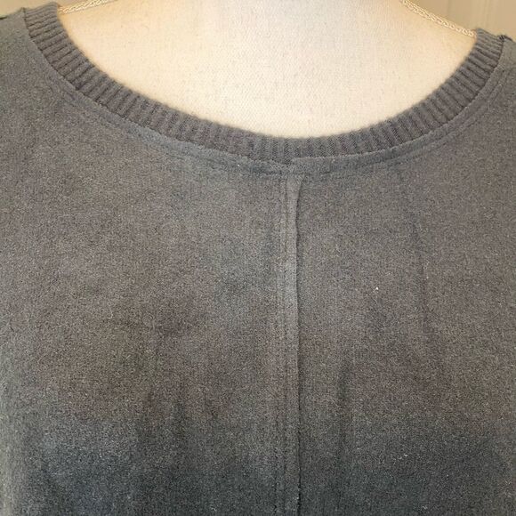 Nordstom Bordeaux Center Seam Sweater S1X - Picture 4 of 9